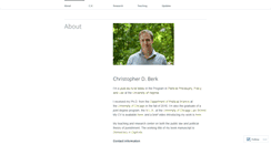 Desktop Screenshot of chrisberk.com